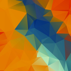 Abstract Color Polygon Background Design, Abstract Geometric Origami Style With Gradient