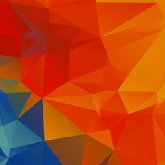 Abstract Color Polygon Background Design, Abstract Geometric Origami Style With Gradient