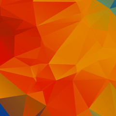 Abstract Color Polygon Background Design, Abstract Geometric Origami Style With Gradient