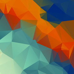 Abstract Color Polygon Background Design, Abstract Geometric Origami Style With Gradient