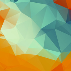 Abstract Color Polygon Background Design, Abstract Geometric Origami Style With Gradient