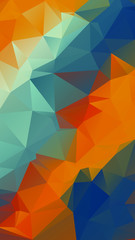 Abstract Color Polygon Background Design, Abstract Geometric Origami Style With Gradient