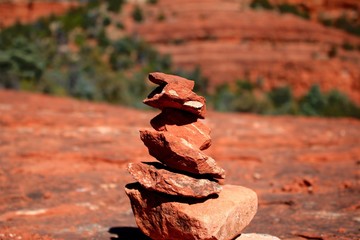 Cairn on Sedona Trail