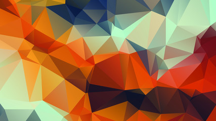Abstract Color Polygon Background Design, Abstract Geometric Origami Style With Gradient