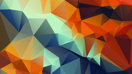 Abstract Color Polygon Background Design, Abstract Geometric Origami Style With Gradient