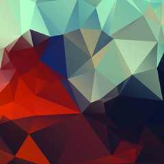 Abstract Color Polygon Background Design, Abstract Geometric Origami Style With Gradient