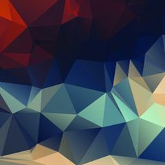 Abstract Color Polygon Background Design, Abstract Geometric Origami Style With Gradient