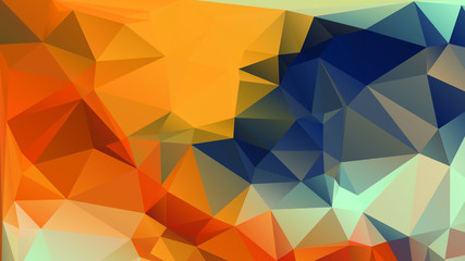 Abstract Color Polygon Background Design, Abstract Geometric Origami Style With Gradient