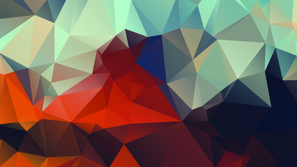 Abstract Color Polygon Background Design, Abstract Geometric Origami Style With Gradient
