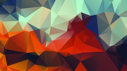 Abstract Color Polygon Background Design, Abstract Geometric Origami Style With Gradient
