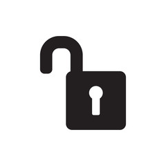 UNLOCK ICON , OPEN LOCK ICON