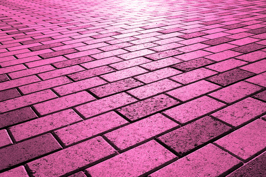 Pavement With Cobblestones