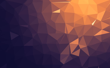 Abstract low poly background, geometry triangle