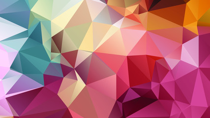 Abstract Color Polygon Background Design, Abstract Geometric Origami Style With Gradient