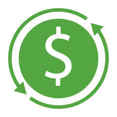 cash back icon design logo template EPS 10