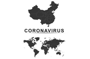 coronavirus. infographic for coronavirus covid-19. coronavirus and flu illustration.