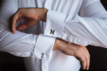 Obraz premium A businessman is preparing to meet with clients