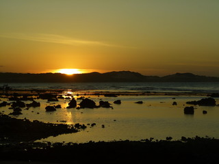 atardecer