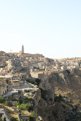 CItyscape of Matera Italy, World Heritage