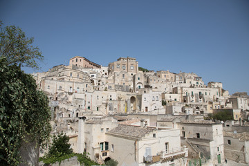 Fototapeta premium CItyscape of Matera Italy, World Heritage