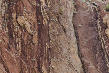 granite stone wall, rock face as background, mountain for rock climbers