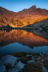 Obraz premium Sunset in Sierra Mountains - Inyo 3