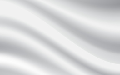 abstract white background of shiny fabric