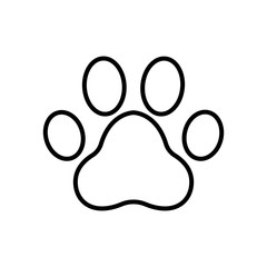 Paw print icon