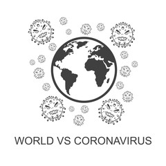 world versus corona virus