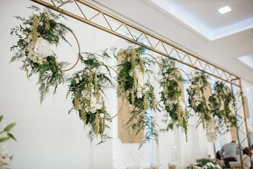  A beautiful wedding flower arrangement for a special day