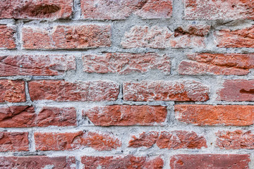 red brick wall texture grunge background