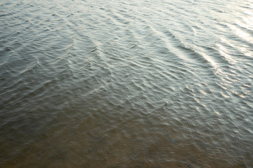 Backgrounds Textures Wave Water flow  In the river Reflection Light from Sunset