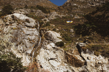 Everest base camp tracking, route to base camp in Nepal.