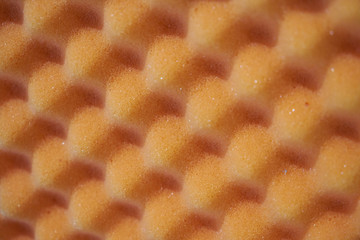 The image of the foam base of the mattress.