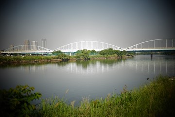 橋, 川, 建築, 水, 夜, シティ, シドニー, 空, 旅行, ランドマーク, ユーロパ, 風景, 都市景観, 