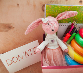 for donations, second life things, social issues, give away unnecessary, volunteer boxes