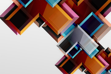 Metal arrow shape background. Abstract geometric background with 3d effect composition For Wallpaper, Banner, Background, Card, Book Illustration, landing page