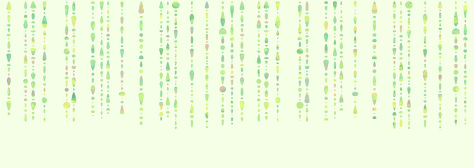 水彩風　雨の背景イラスト