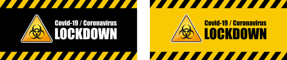Obraz premium Lockdown / Coronavirus
