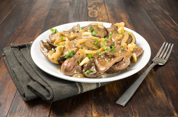 Hígado encebollado