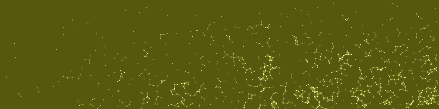 Network Mesh Procedural Art background illustration