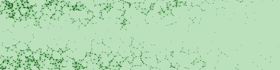 Network Mesh Procedural Art background illustration