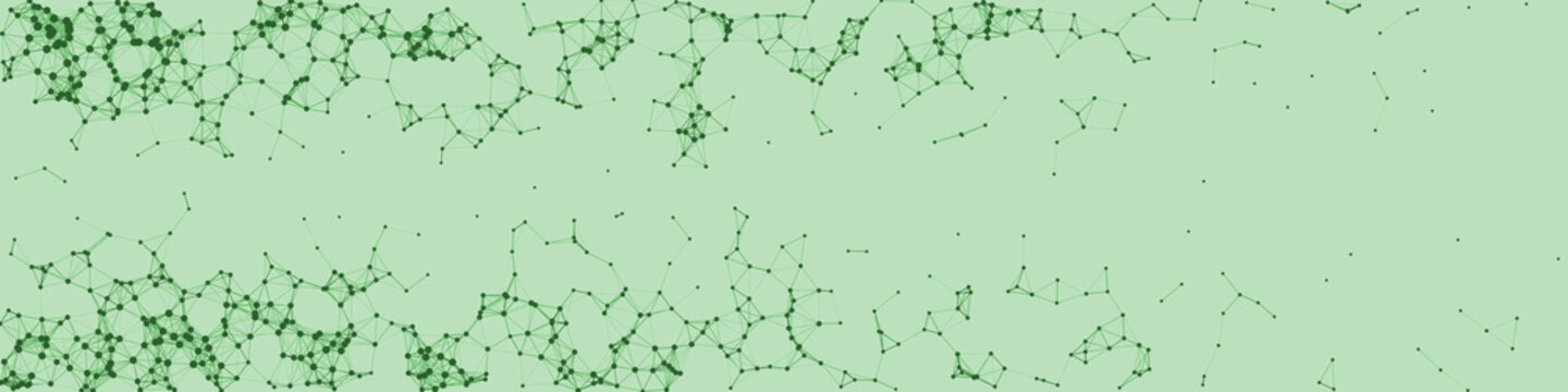 Network Mesh Procedural Art background illustration