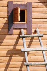 wooden cross on the wall