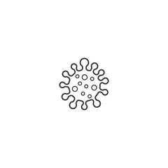 Bacterial virus icon