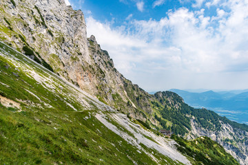 Salzburg high throne in the Berchtesgadener Land