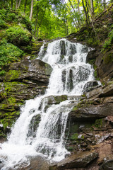 Naklejka premium Waterfall Shypit, Ukraine