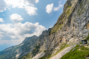 Obraz premium Salzburg high throne in the Berchtesgadener Land