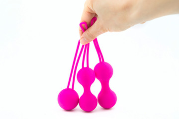 Ben wa or pink geisha balls