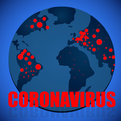Pandemic stop New coronavirus outbreak covid-19. Symptoms to China Travel or a vacant trip to Europe with an airplane and quarantine.
